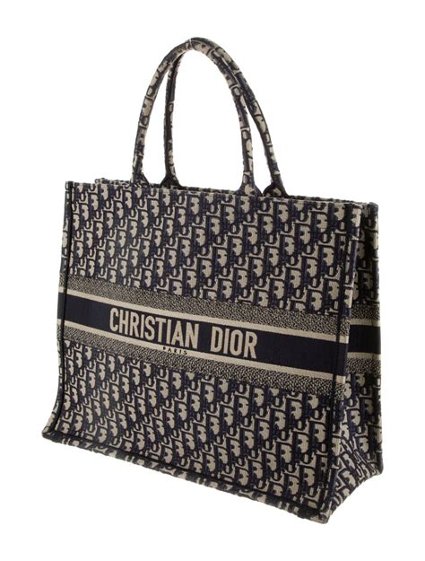 christian dior large tote review|christian dior canvas book tote.